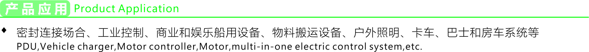 产品应用