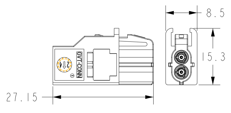 FAKRA MINI 双头系列